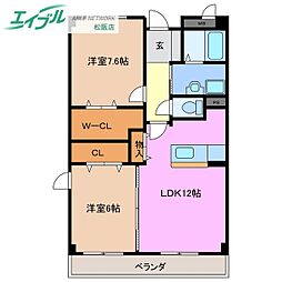 ヴェルハイム 2階