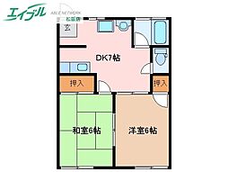 御殿山コーポ 2階
