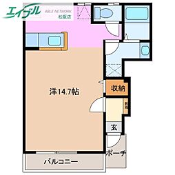 プリムローズ 1階/-