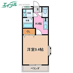 メゾンアムールII 2階/-