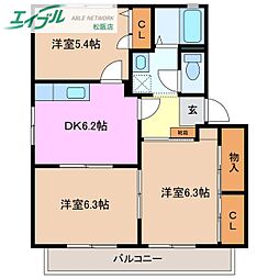 フォーレス銀A 2階