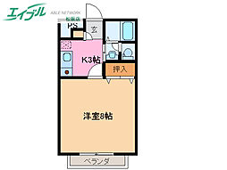 ベルリード嬉野 2階