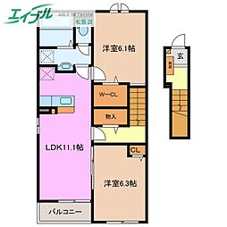 ニューライズ南風 A 2階