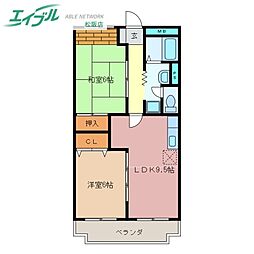 花岡サンシティー 2階