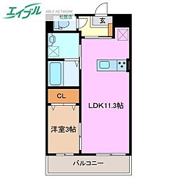 レジデンス西松 1階/-