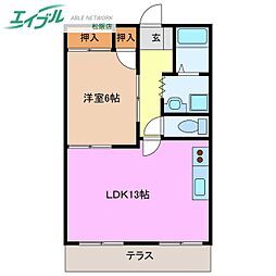 メゾン松阪弐番館 1階/-