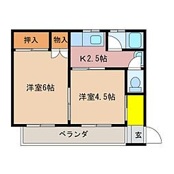 津新町駅 2.7万円