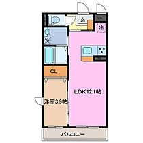 三重県津市藤方（賃貸マンション1LDK・2階・37.60㎡） その2