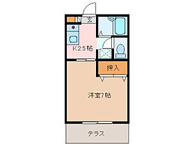 三重県津市川方町（賃貸アパート1K・1階・24.24㎡） その2