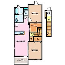 三重県津市庄田町（賃貸アパート2LDK・2階・58.21㎡） その2