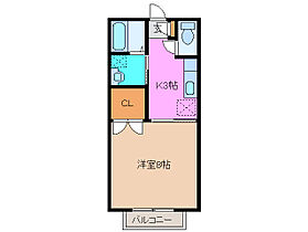 三重県津市戸木町（賃貸アパート1K・2階・27.65㎡） その2