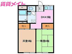 近鉄名古屋線 久居駅 徒歩10分 2階/-