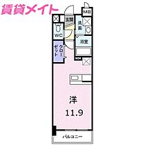 三重県津市久居明神町（賃貸マンション1R・3階・30.08㎡） その2