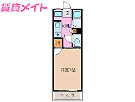 三重県津市久居西鷹跡町（賃貸アパート1K・2階・19.00㎡） その2