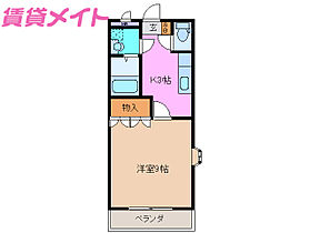 三重県津市川方町（賃貸アパート1K・1階・30.96㎡） その2