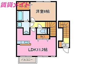 三重県津市久居西鷹跡町（賃貸アパート1LDK・2階・46.28㎡） その2