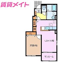 三重県津市下弁財町津興（賃貸アパート1LDK・1階・50.05㎡） その2