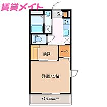 三重県津市雲出本郷町（賃貸マンション1K・1階・30.02㎡） その2