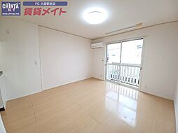 近鉄大阪線 川合高岡駅 徒歩1分の賃貸アパート 2階ワンルームのリビング/ダイニング