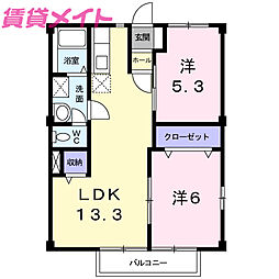 🉐敷金礼金0円！🉐近鉄名古屋線 桃園駅 徒歩13分