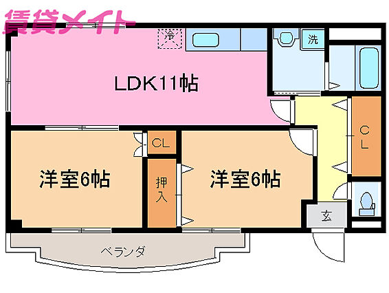 クレベール_間取り_0