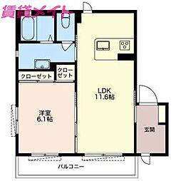 近鉄名古屋線 桃園駅 徒歩14分
