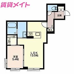 近鉄名古屋線 津新町駅 徒歩17分