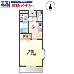 近鉄山田線 伊勢中川駅 徒歩5分 2階/-