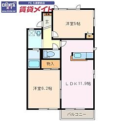 近鉄名古屋線 伊勢中川駅 徒歩10分