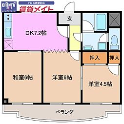 近鉄名古屋線 津新町駅 徒歩17分 1階/-