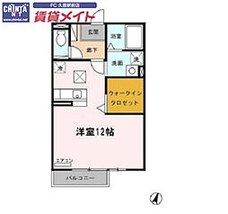 近鉄名古屋線 伊勢中川駅 徒歩9分 1階/-