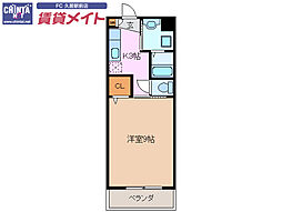 近鉄名古屋線 桃園駅 徒歩10分 3階/-