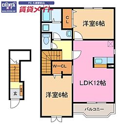 近鉄名古屋線 久居駅 徒歩15分 2階/-