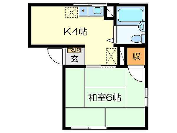 三重県松阪市久保町(賃貸アパート1K・2階・24.30㎡)の写真 その2