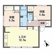 三重県松阪市大黒田町（賃貸アパート2LDK・1階・49.59㎡） その1