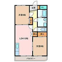 三重県松阪市駅部田町（賃貸マンション2LDK・3階・58.59㎡） その2