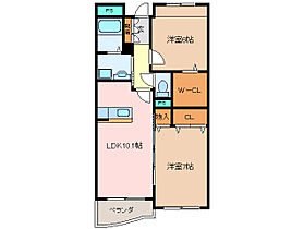 三重県松阪市郷津町（賃貸マンション2LDK・1階・55.84㎡） その2