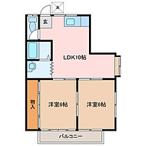 三重県多気郡大台町佐原（賃貸アパート2LDK・2階・46.17㎡） その2