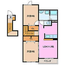 三重県多気郡大台町佐原（賃貸アパート2LDK・2階・56.19㎡） その2