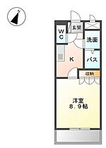 三重県多気郡明和町大字佐田（賃貸アパート1K・2階・30.96㎡） その2