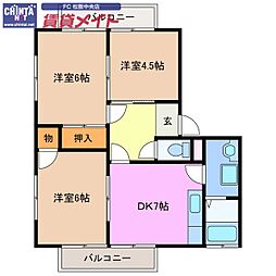 🉐敷金礼金0円！🉐近鉄山田線 東松阪駅 徒歩27分
