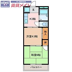 🉐敷金礼金0円！🉐コーポあらたけ　B棟