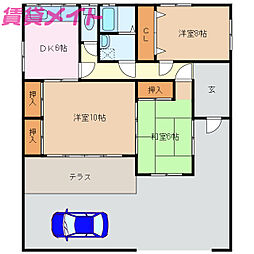 🉐敷金礼金0円！🉐近鉄山田線 漕代駅 徒歩19分