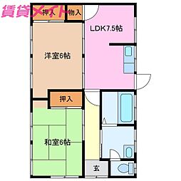 近鉄山田線 東松阪駅 徒歩38分