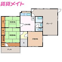 近鉄山田線 東松阪駅 徒歩20分