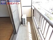 明るいバルコニー(^-^)