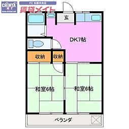 🉐敷金礼金0円！🉐近鉄山田線 東松阪駅 徒歩44分