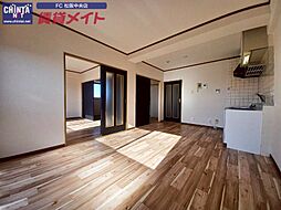 近鉄山田線 松ヶ崎駅 徒歩18分の賃貸マンション 6階3DKのリビング/ダイニング