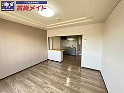 JR紀勢本線 相可駅 徒歩5分の賃貸マンション 3階ワンルームのリビング/ダイニング