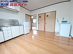 コーポなかご 2階2DKのリビング/ダイニング